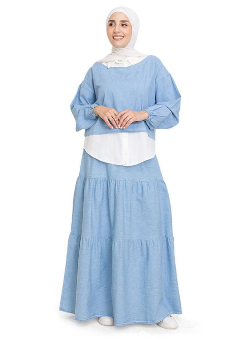 Design 2 Embroidered Skirt - Khotwh